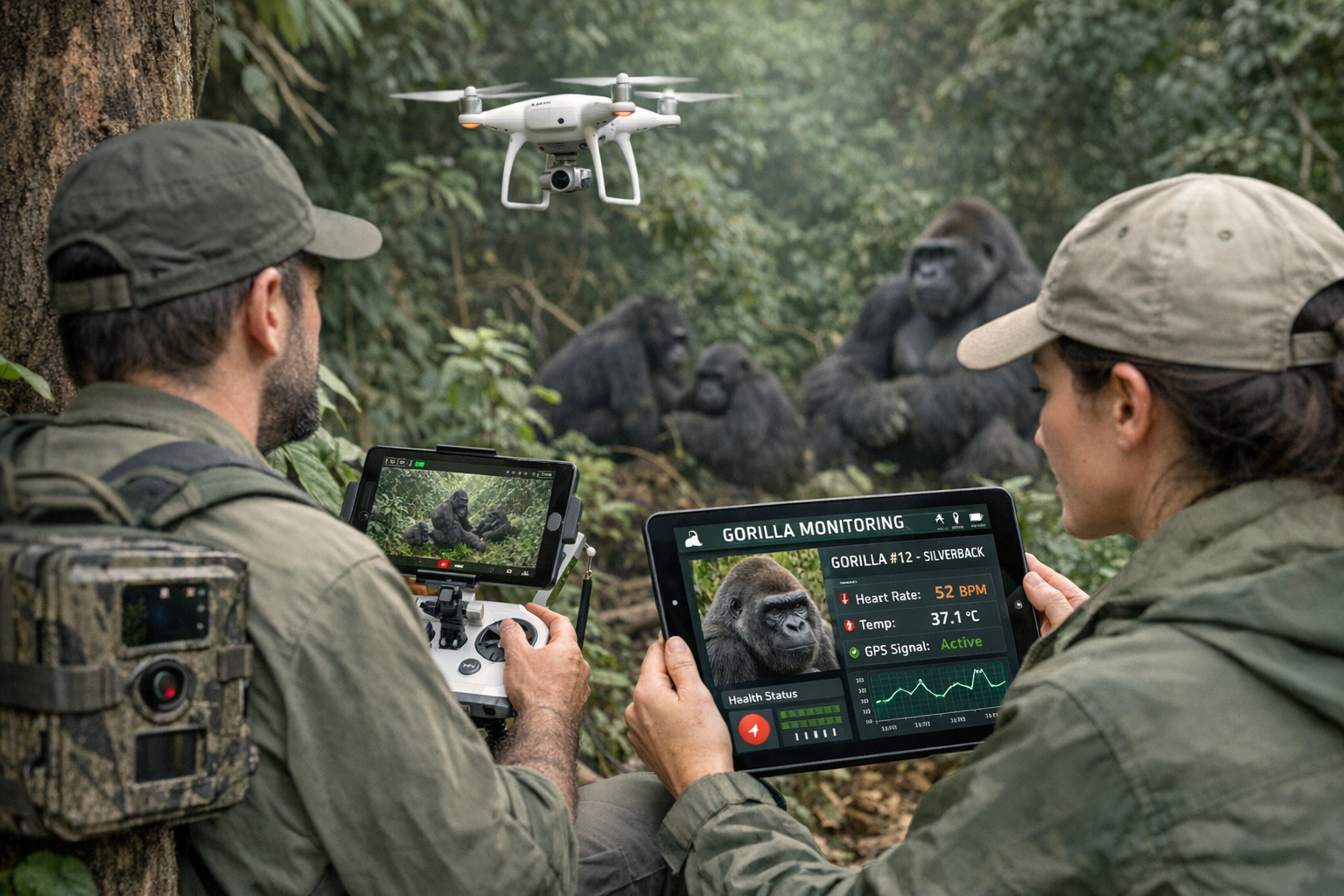 Can Technology Play a Role in Improving Gorilla Rescue and Monitoring Efforts?
